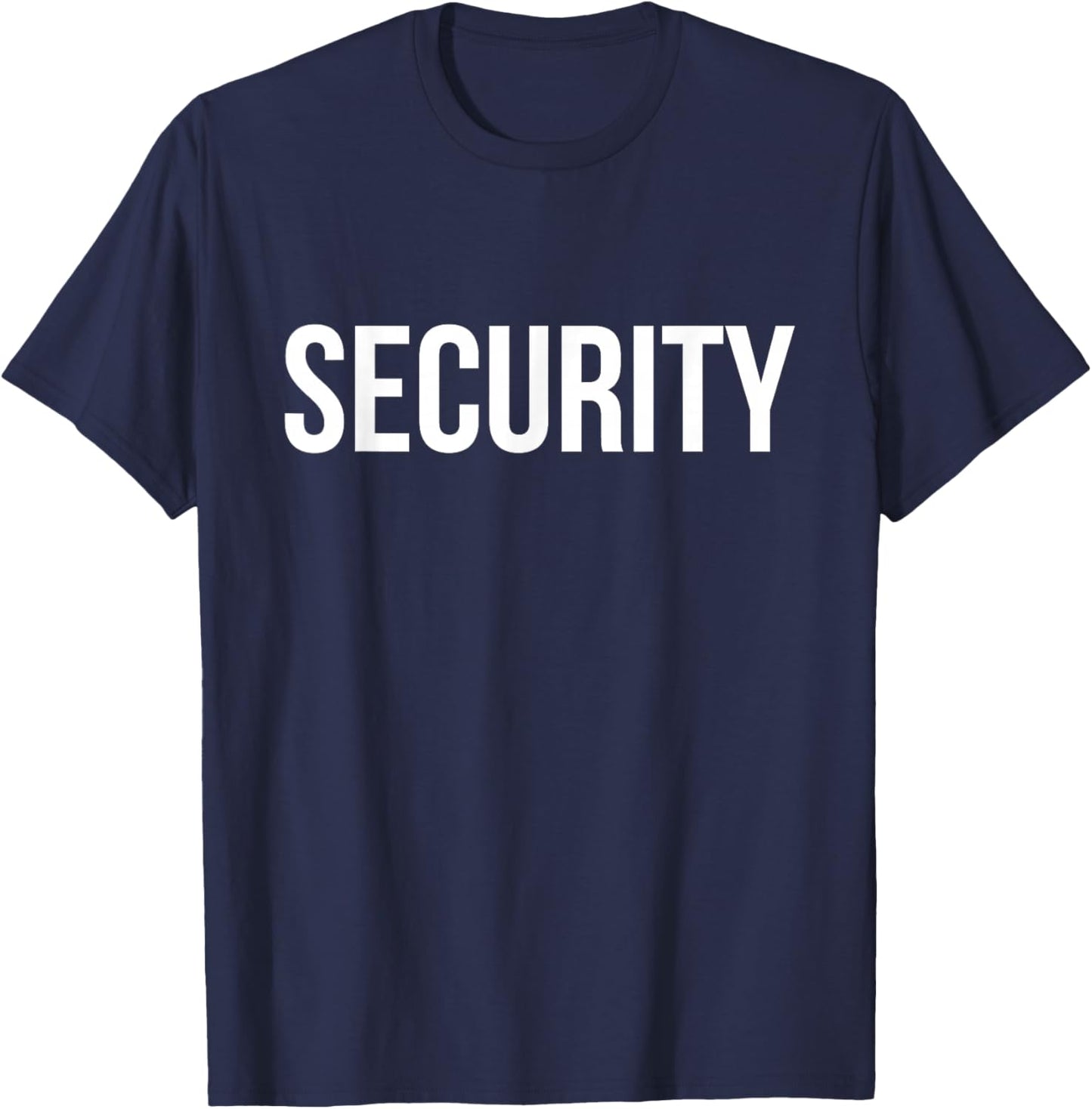 Security T Shirt, Body Guard Crew Event Staff and Party T-Shirt - T-Shirt | Navy