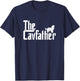 Cavalier King Charles Spaniel Ruby Gifts Shirt Father T-Shirt - T-Shirt | Navy
