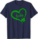 St Patricks Day LUCKY Women LUCKY T-Shirt - T-Shirt | Navy
