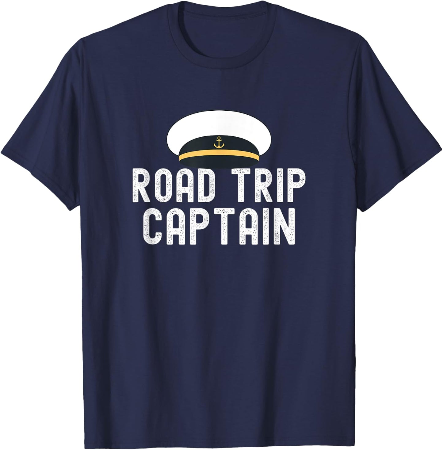 Road Trip Captain Funny Road Trip Captain Humor T-Shirt - T-Shirt | Navy