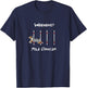 Funny Dog Agility - Weekend Dancer with Aussie Shepherd T-Shirt - T-Shirt | Navy