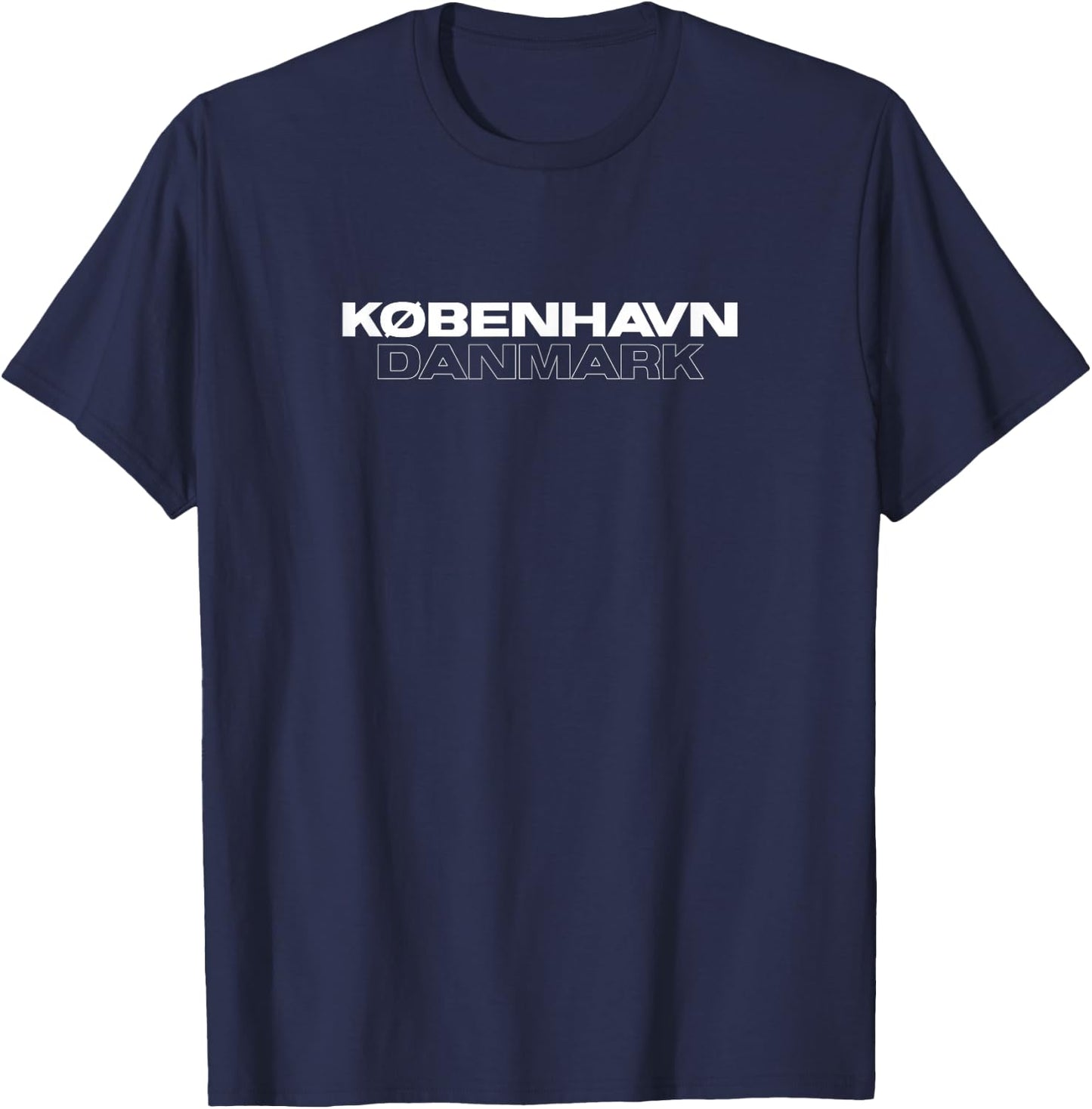KØBENHAVN | CPH | Copenhagen T-Shirt - T-Shirt | Navy