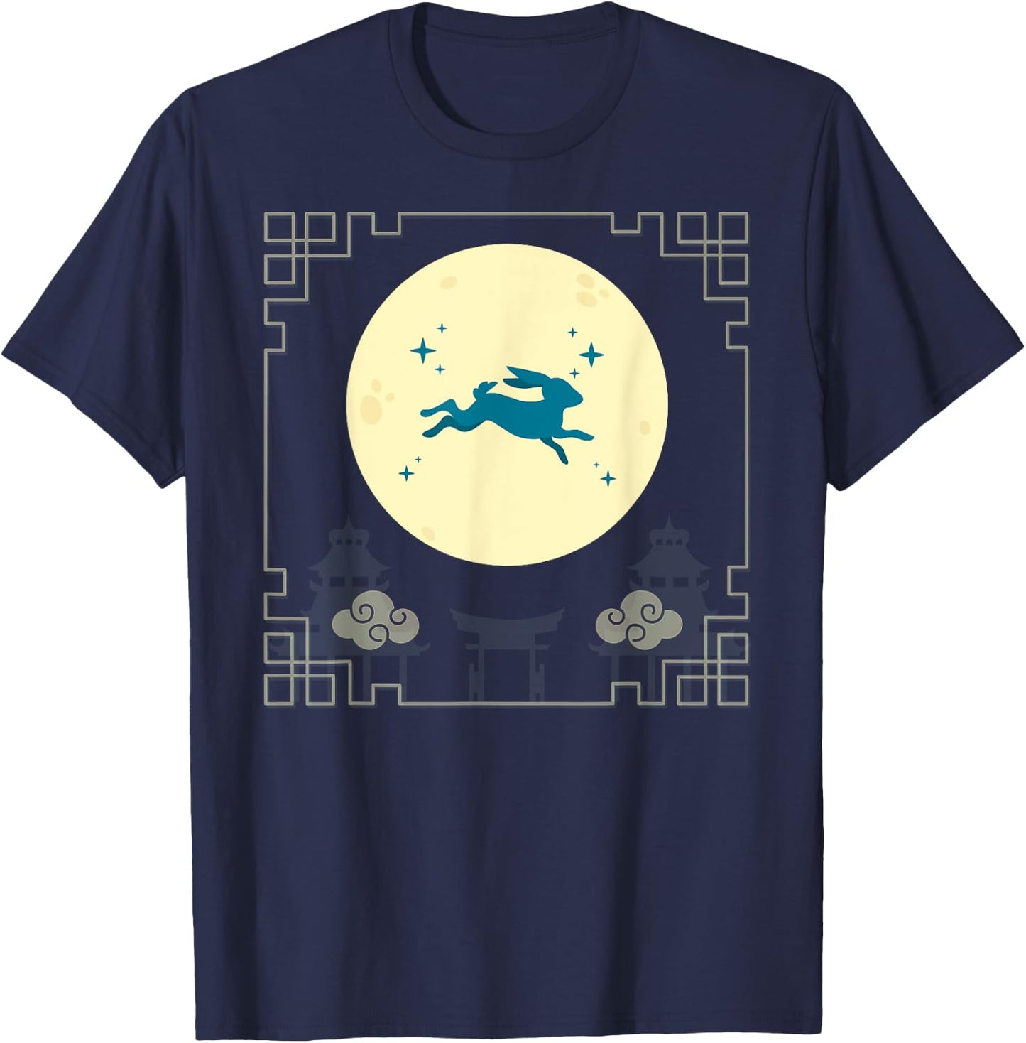 Mid Autumn Festival - Mooncake Festival T-Shirt - T-Shirt | Navy