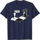 Funny Chess Move Knight To Pawn T-Shirt - T-Shirt | Navy