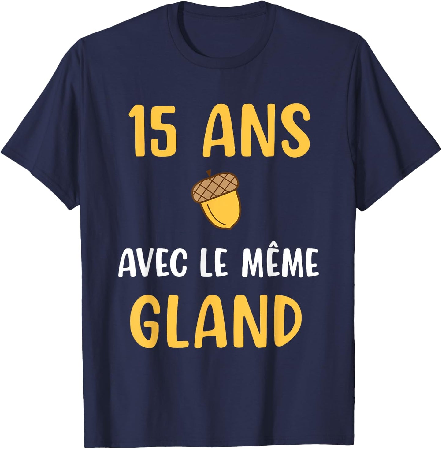 Wedding Anniversary Gift 15 Years Couple Humor Woman , Black, S T-Shirt - T-Shirt | Navy