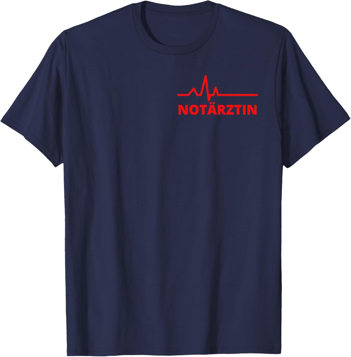 Notärztin Shirt T-Shirt - T-Shirt | Navy