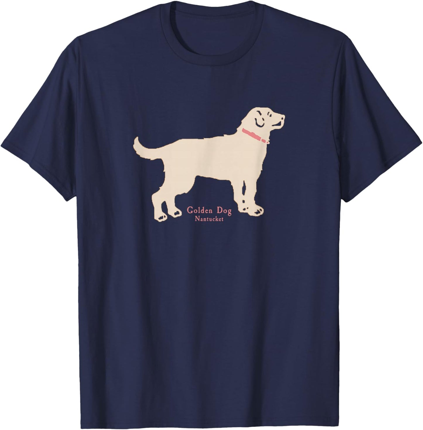 Golden Dog Nantucket T-Shirt - T-Shirt | Navy