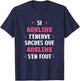 Nom Si Adeline t'énerve Humour Adeline T-Shirt - T-Shirt | Navy