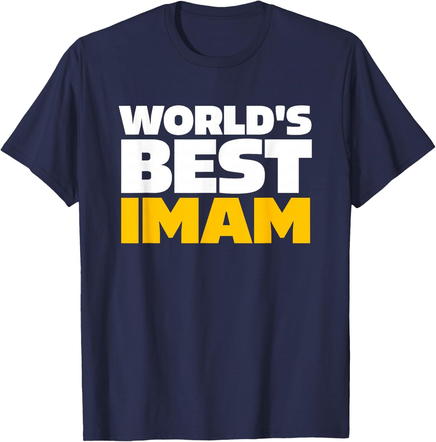 World's Best Imam T-Shirt - T-Shirt | Navy