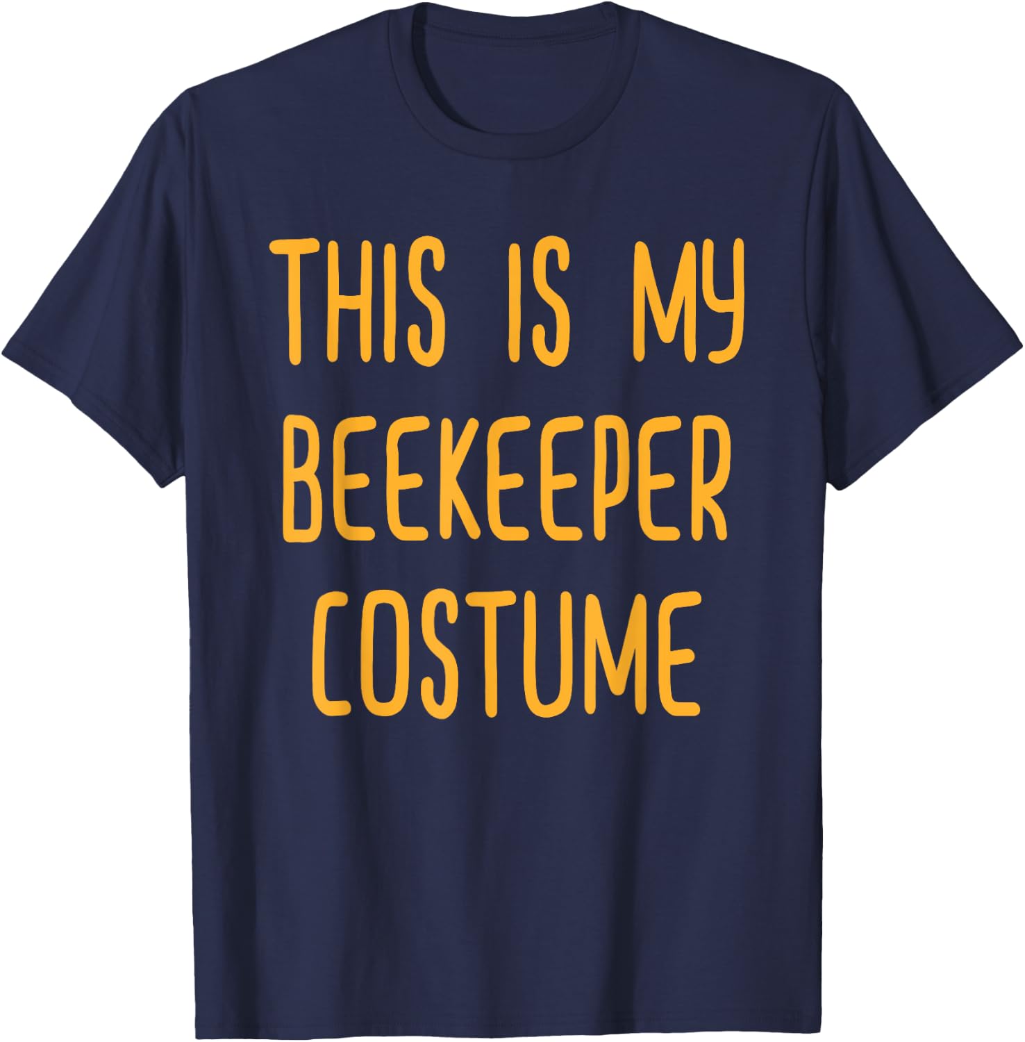 This is My Beekeeper Costume Outfit Beekeeping T-Shirt - T-Shirt | Navy