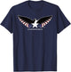 The Warrior Song "American Eagle" T-Shirt - T-Shirt | Navy