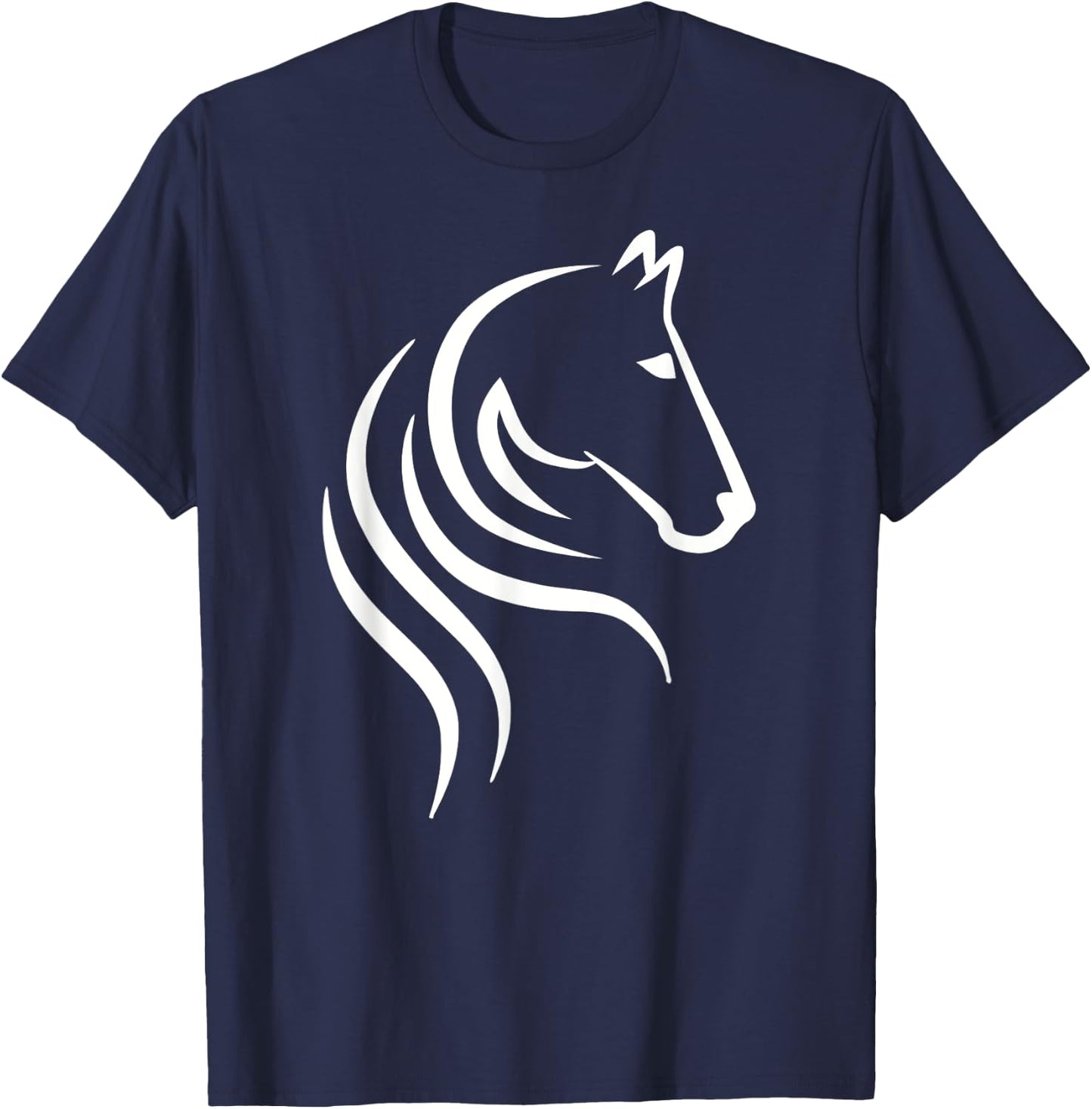 Horse head T-Shirt - T-Shirt | Navy