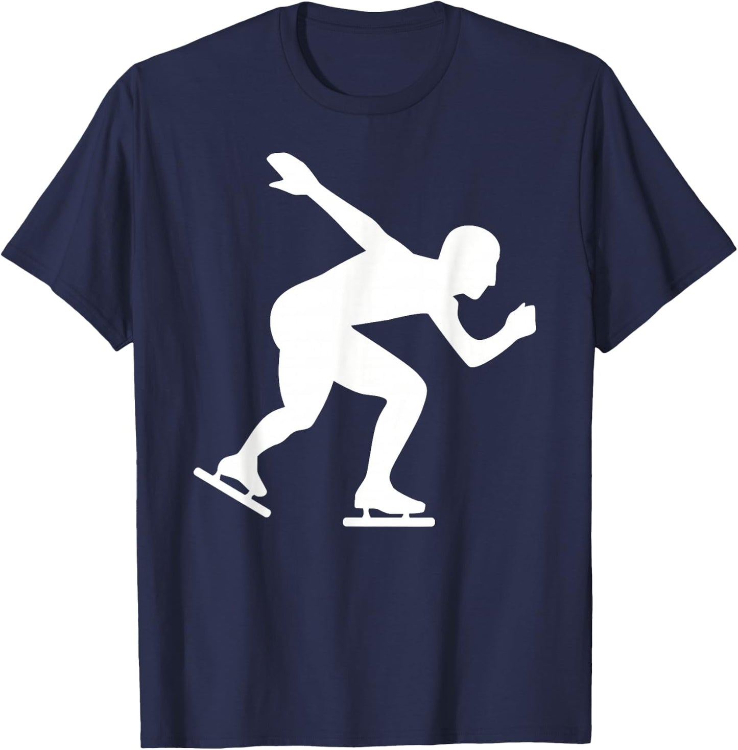 Speed skater T-Shirt - T-Shirt | Navy