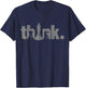 Chess Think Vintage Chess Master Club Chess Player T-Shirt - T-Shirt | Navy