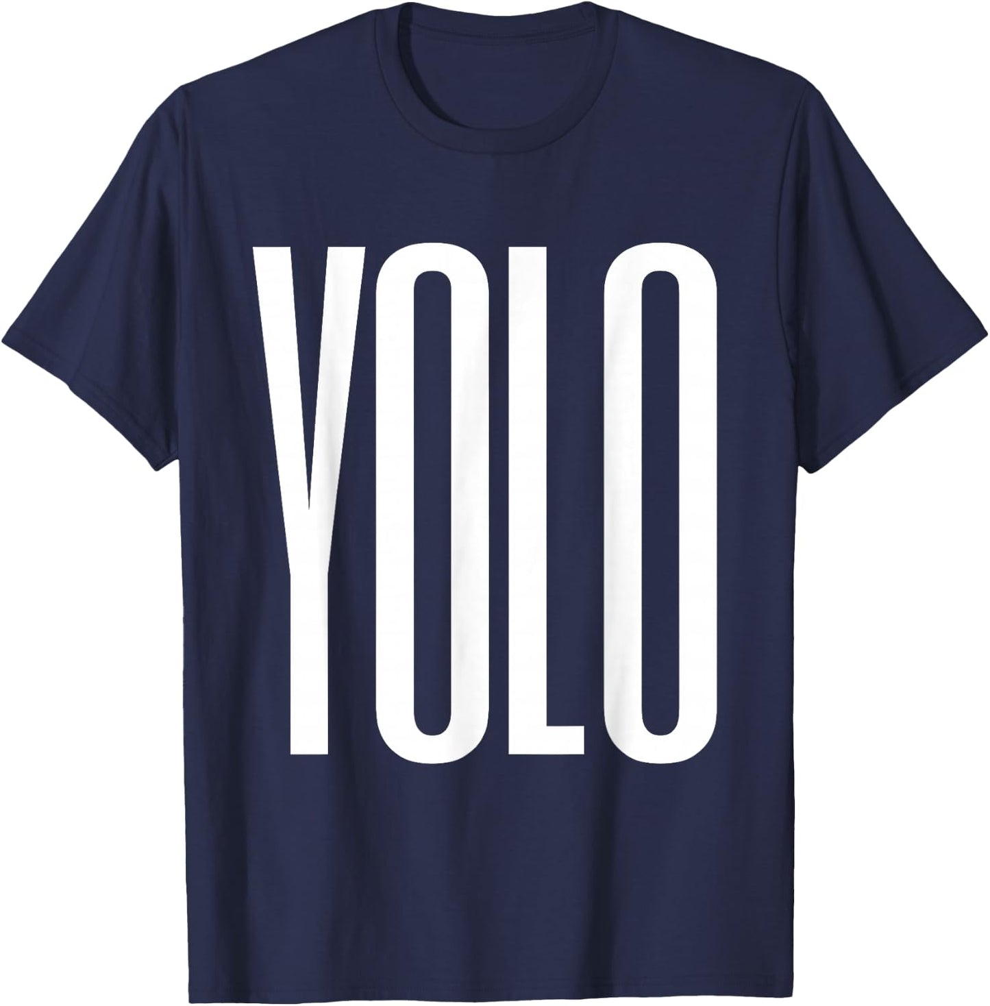 YOLO You Only Live Once T-Shirt - T-Shirt | Navy