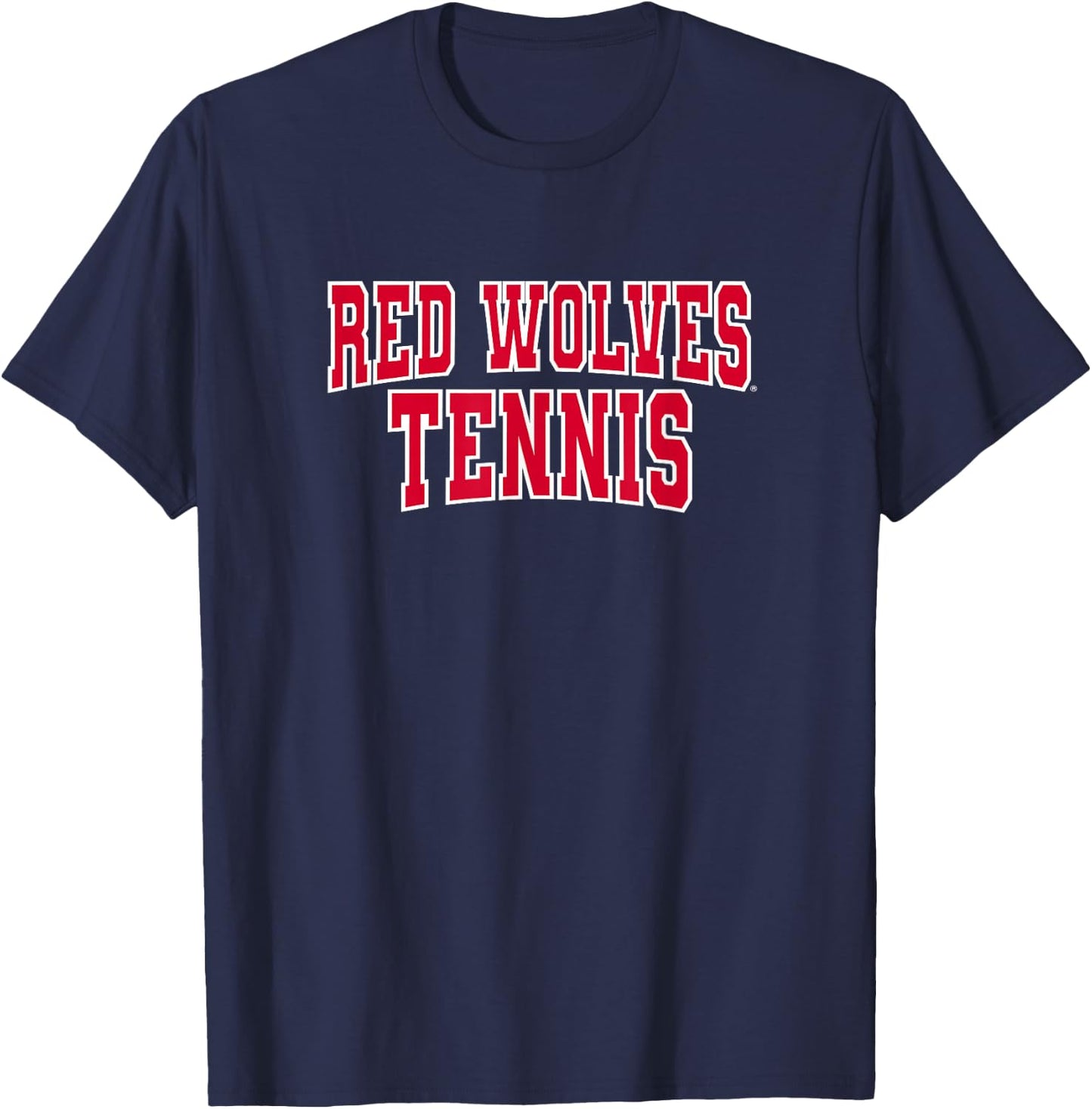 Arkansas State Red Wolves Premium Collegiate Tennis T-Shirt - T-Shirt | Navy