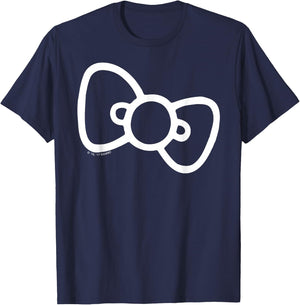 Hello Kitty Retro Bow Shirt T-Shirt - T-Shirt | Navy