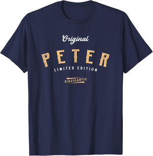 Peter Limited Edition , black T-Shirt - T-Shirt | Navy