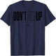 Sports Fitness Slogan Hobby Training Motivation , blue T-Shirt - T-Shirt | Navy