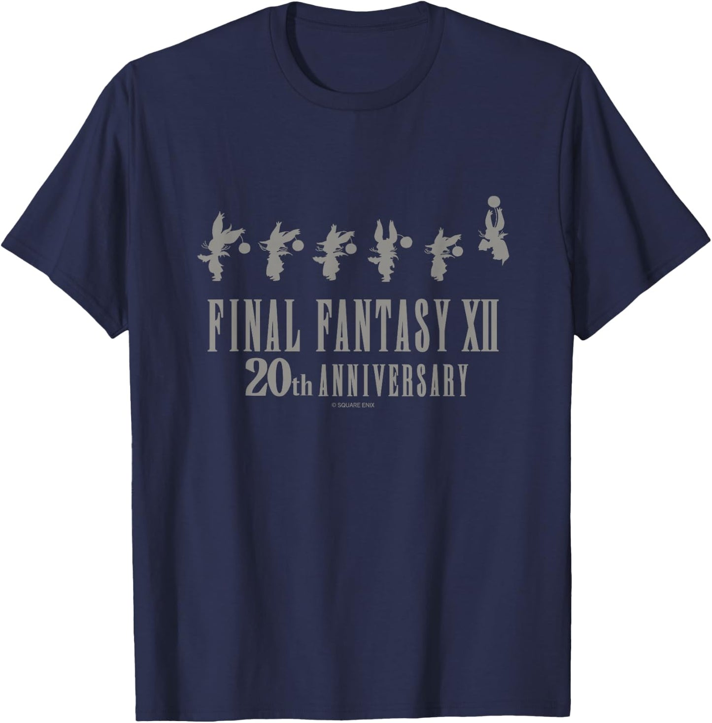 FINAL Fantasy Annivasary Collection FFXII Moogles T-Shirt - T-Shirt | Navy