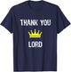 Christian Thank you Lord T-Shirt - T-Shirt | Navy