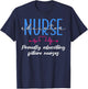 Proudly Educating Future Nurses Nurse Educator T-Shirt - T-Shirt | Navy