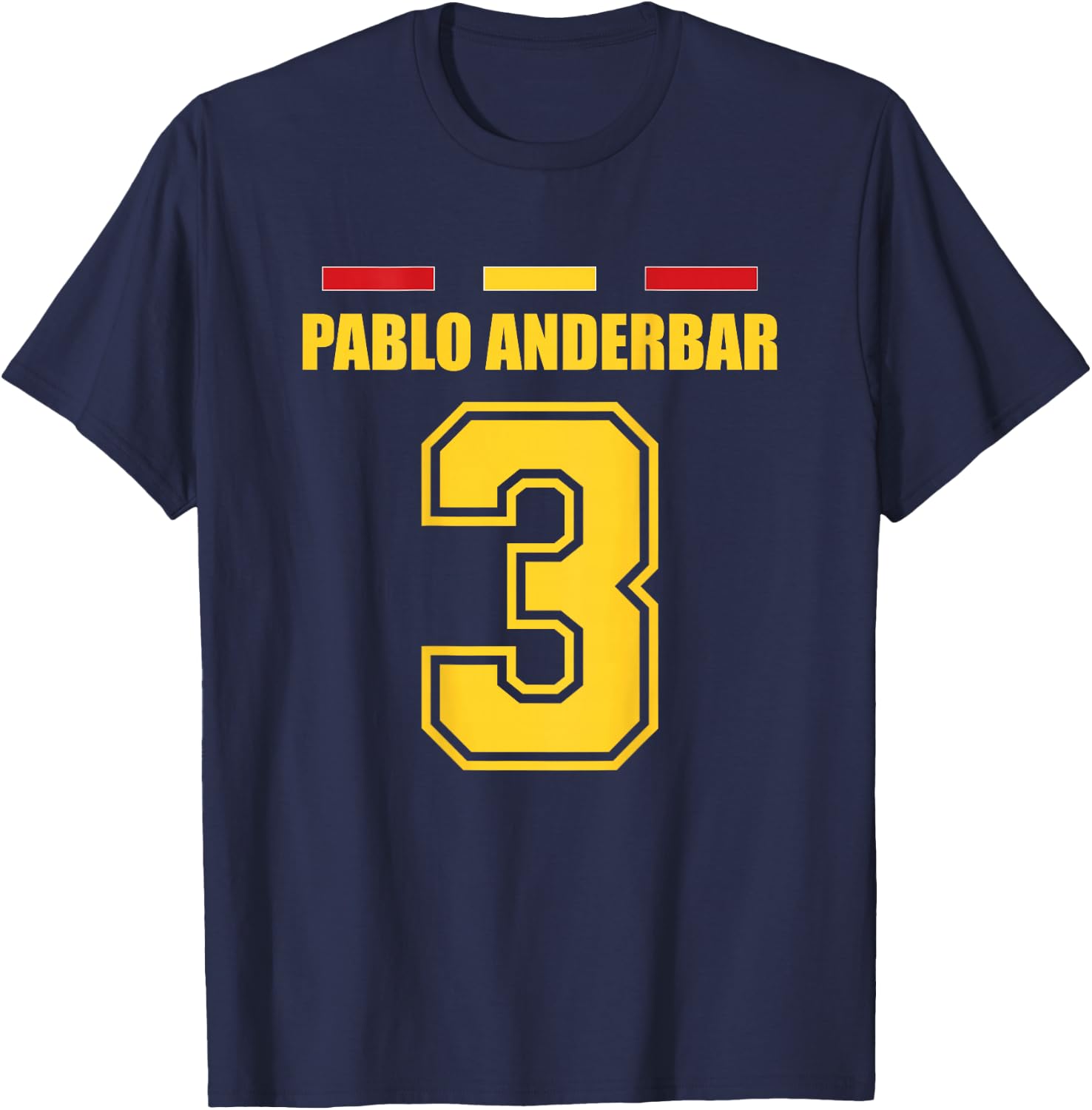 Lustige Namen Spanien Trikot für Mallorca und die Party T-Shirt - T-Shirt | Navy