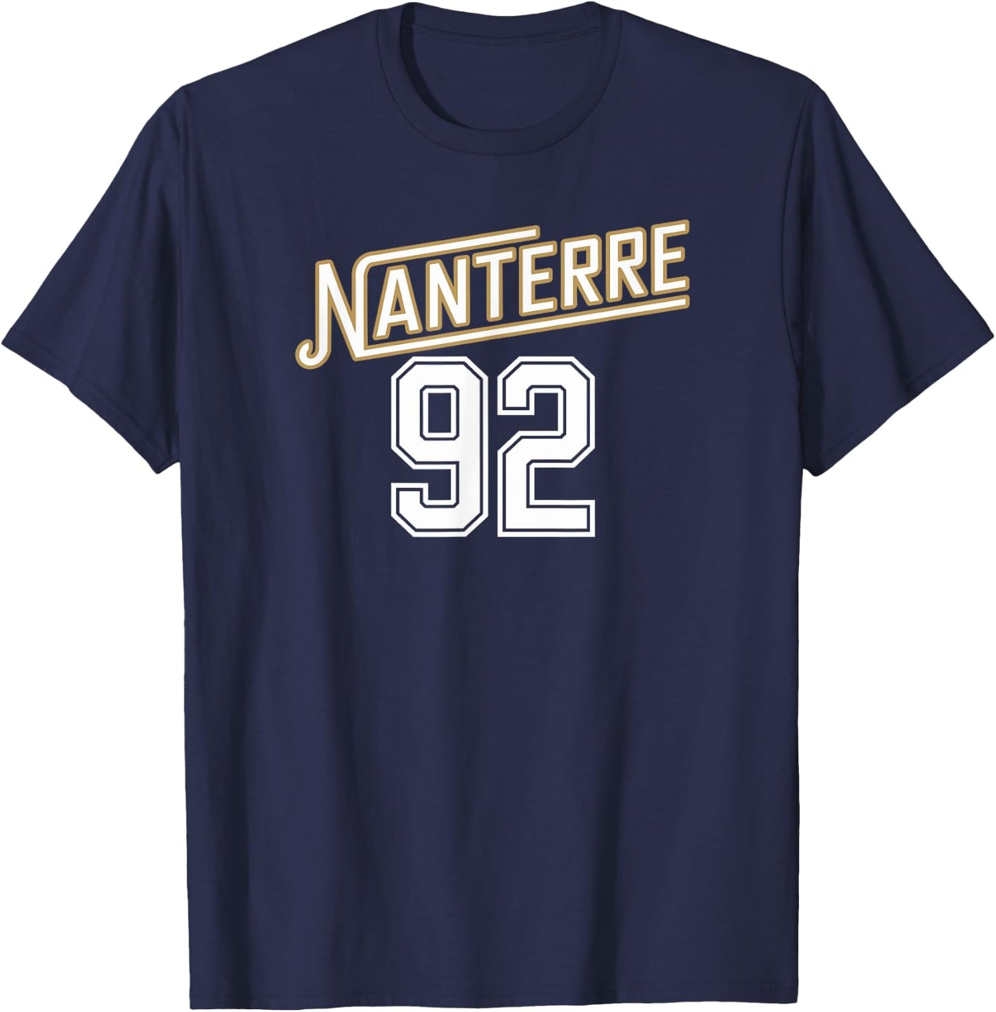 Nanterre 92 , Black, S T-Shirt - T-Shirt | Navy