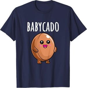 Pregnancy Announcement Shirts Funny Babycado T-Shirt - T-Shirt | Navy