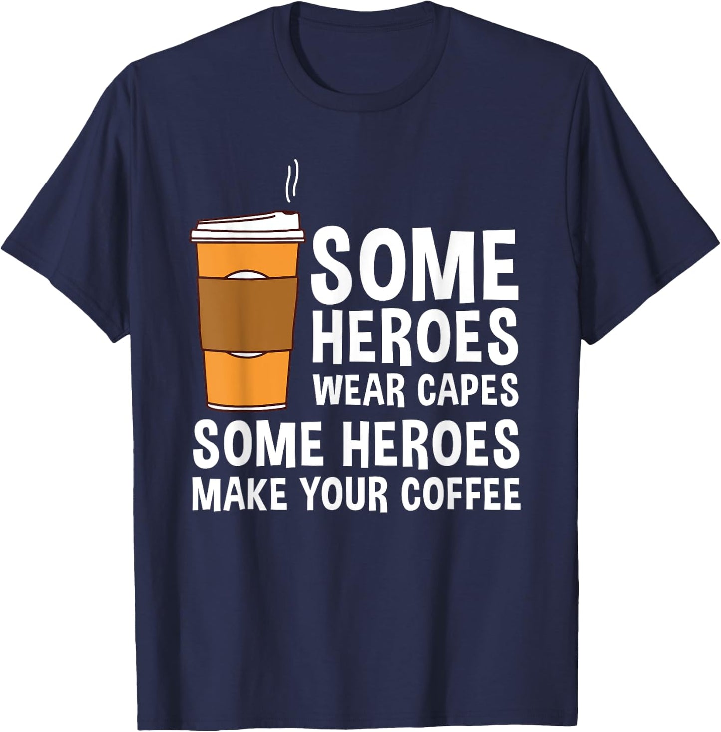 Cool Barista Women Espresso Latte Art Coffee Beans T-Shirt - T-Shirt | Navy