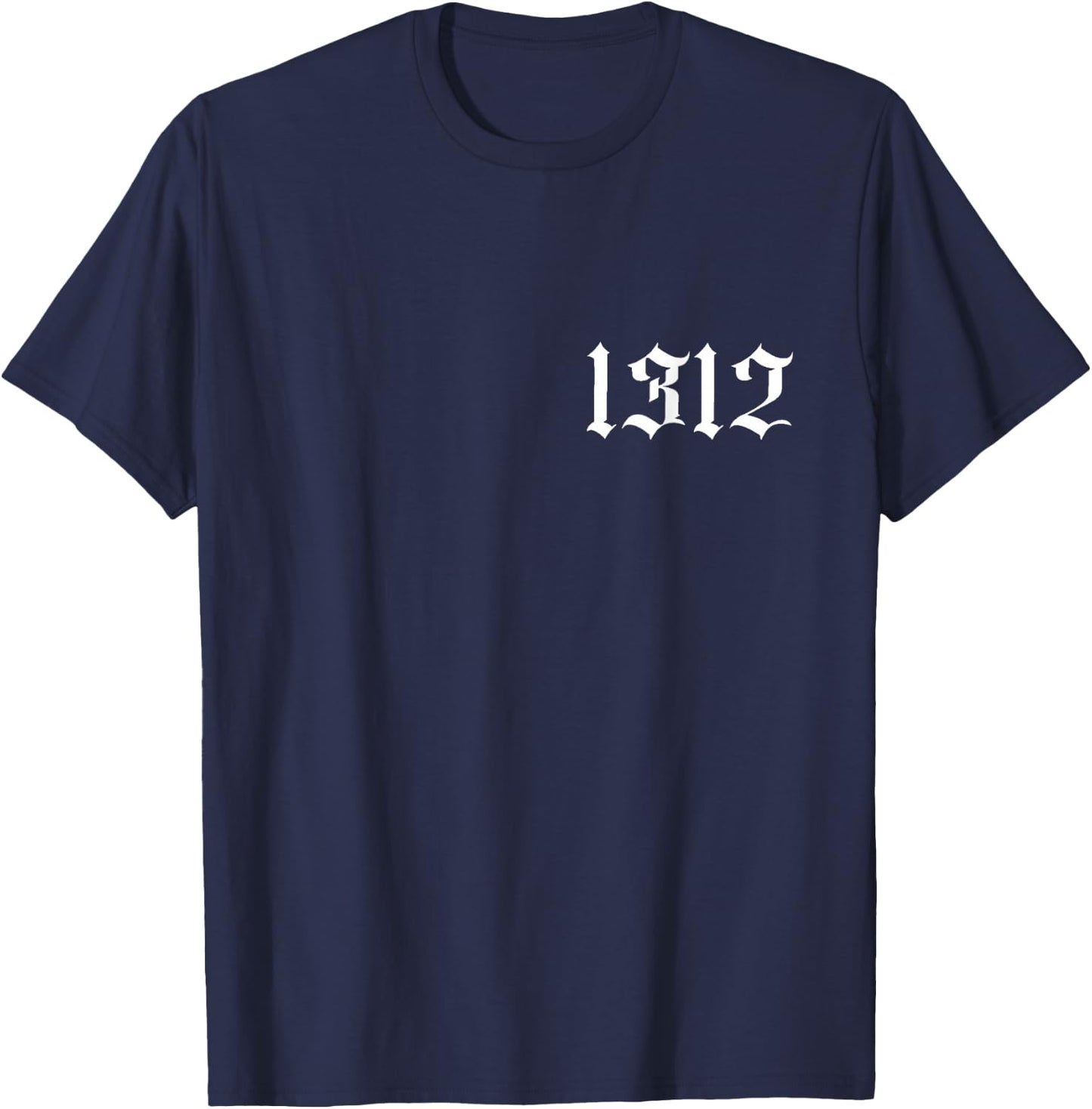 1312 on , 1312 on , 1312 Cool Mobile Phone Case , Black T-Shirt - T-Shirt | Navy