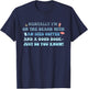 I'm On The Beach With An Iced Coffee And A Good Book T-Shirt - T-Shirt | Navy