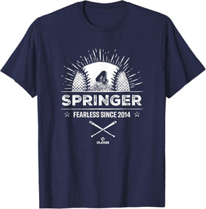 George Springer Fearless T-Shirt - T-Shirt | Navy