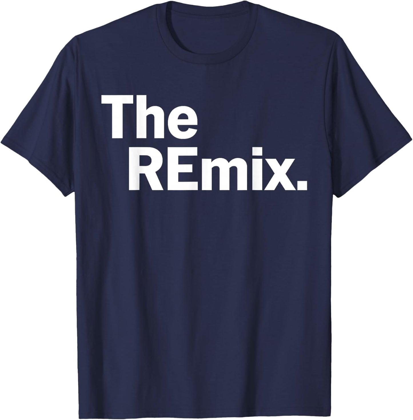 The Original and The Remix Funny Couple Matching T-Shirt - T-Shirt | Navy