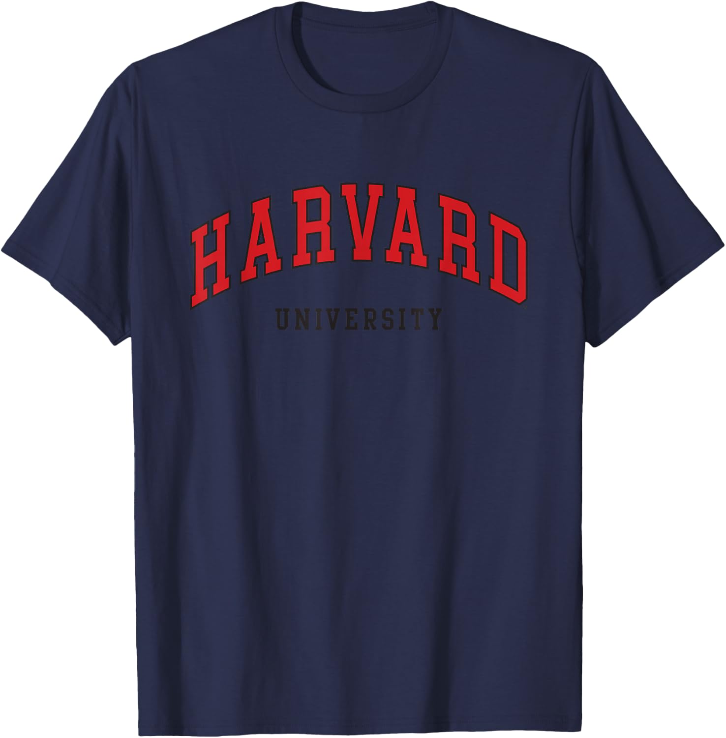 Classic Collegiate Script Logo Ivy League Varsity Graphic T-Shirt - T-Shirt | Navy