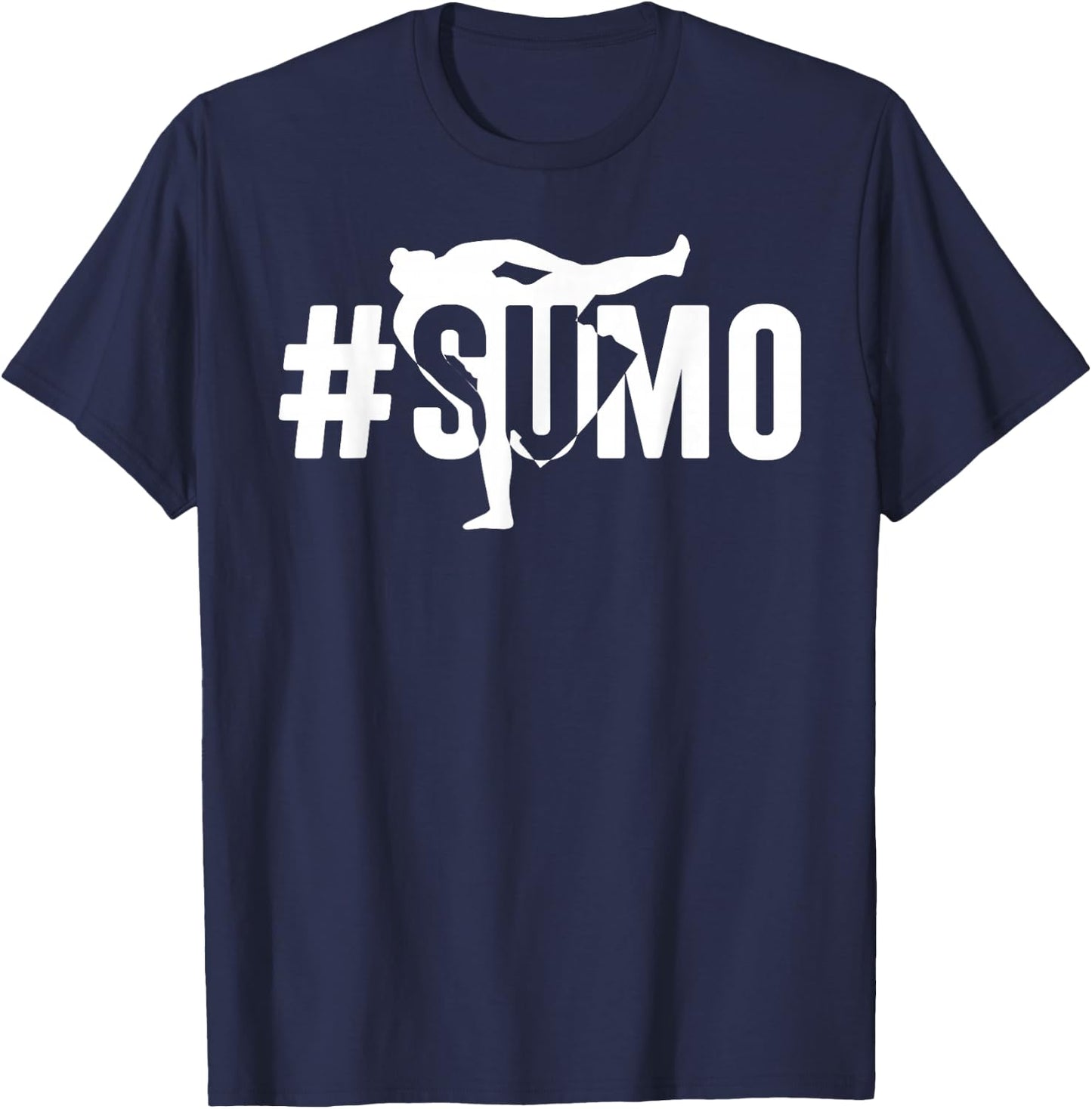 Sumo - #sumo - Sumo Arts Martiaux Japon Sumo Lutte T-Shirt - T-Shirt | Navy