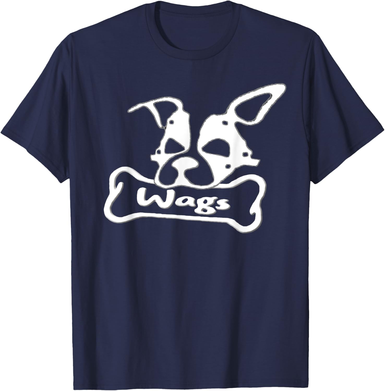 Human Puppy Play Mask, BDSM Fetish Gear, Gay Wags Pup Hood T-Shirt - T-Shirt | Navy