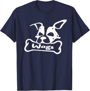 Human Puppy Play Mask, BDSM Fetish Gear, Gay Wags Pup Hood T-Shirt - T-Shirt | Navy
