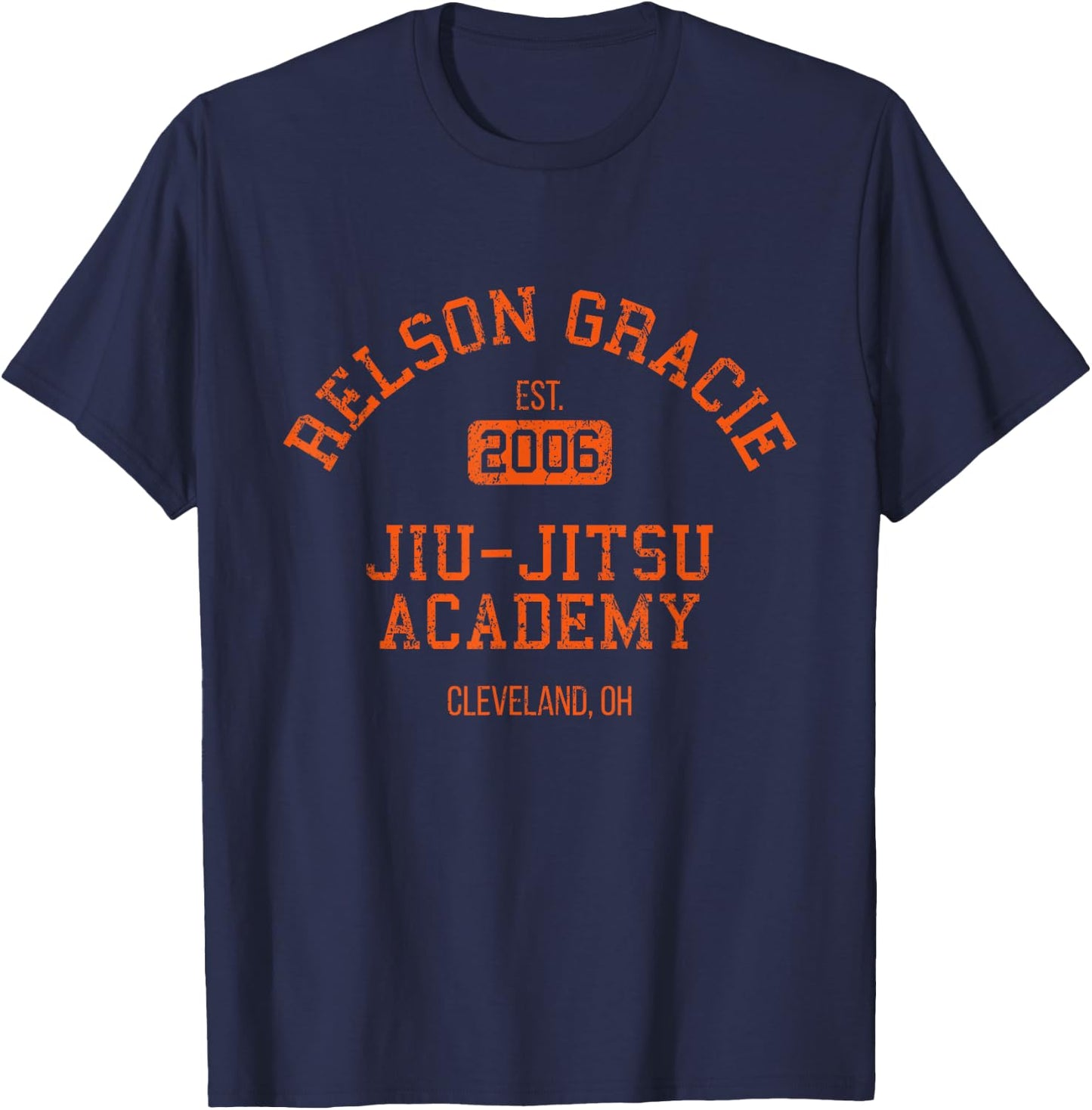 Relson Gracie Cleveland Jiu-Jitsu T-Shirt - T-Shirt | Navy