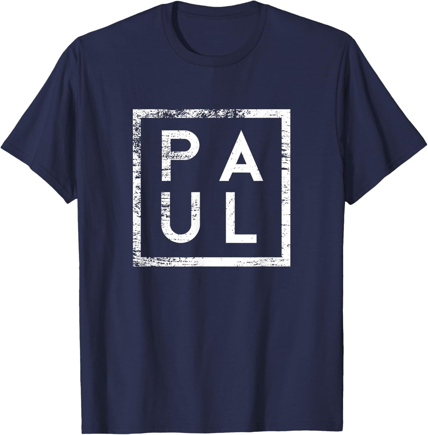 Paul Minimalismus T-Shirt - T-Shirt | Navy