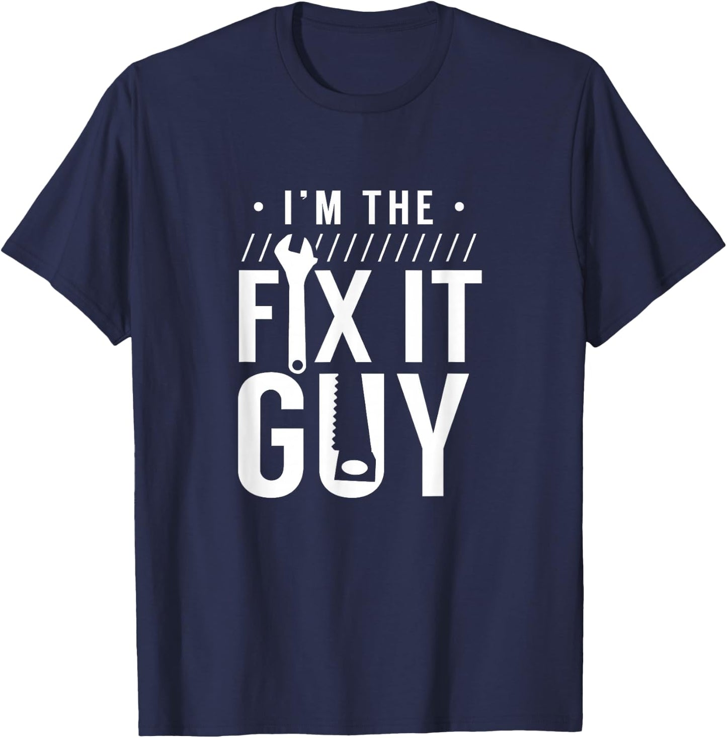 Name Is Mr Fix It DIY T-Shirt - T-Shirt | Navy