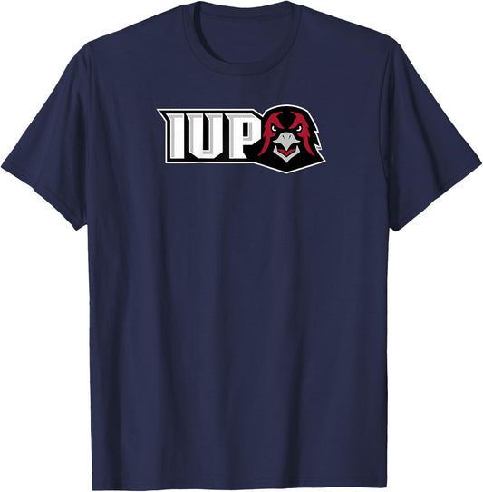 Indiana University Pennsylvania Hawks | IUP NCAA | IUPHC003 Raglan Baseball T-Shirt - T-Shirt | Navy