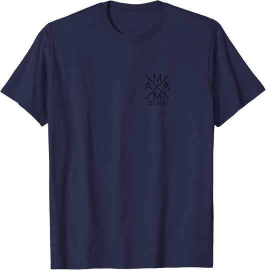 Mama est. 2025 Mutter 2025 Mama 2025 T-Shirt - T-Shirt | Navy