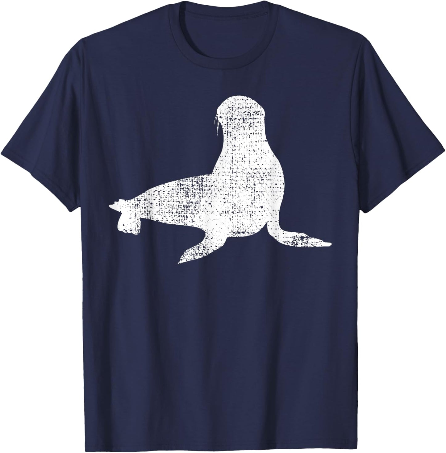 Sea Lion Marine Biology T-Shirt - T-Shirt | Navy