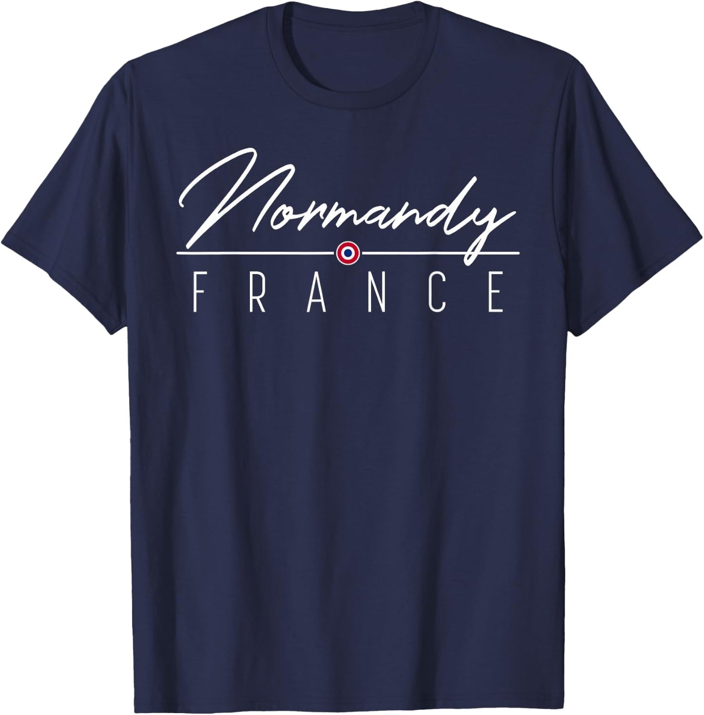 Normandy, France T-Shirt - T-Shirt | Navy