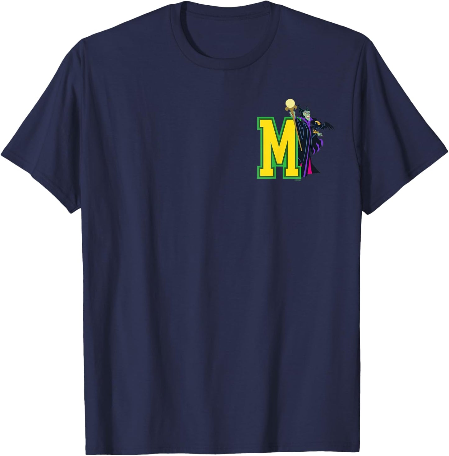 Disney Maleficent Dragons 00 Collegiate Sports Team 2-Sided T-Shirt - T-Shirt | Navy