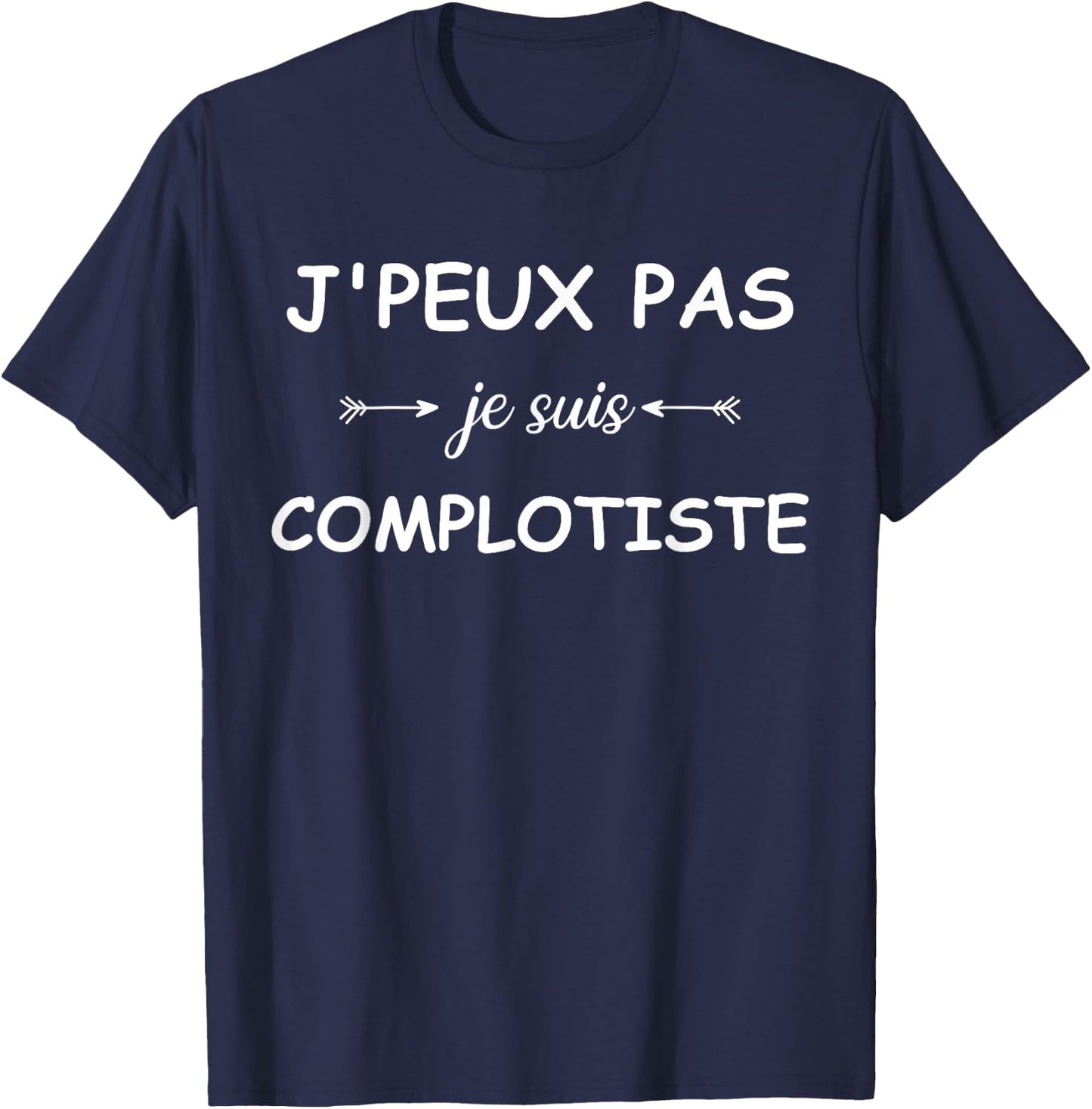 Machination Conspiracy Humor I Am Conspiracy , Black, S T-Shirt - T-Shirt | Navy