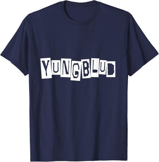 Official Yungblud Logo , black T-Shirt - T-Shirt | Navy