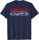I Identify As Anti-Social My Pronouns Are Please Don't Talk T-Shirt - T-Shirt | Navy