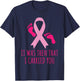 It Was Then That I Carried You Cancer Awareness T-Shirt - T-Shirt | Navy